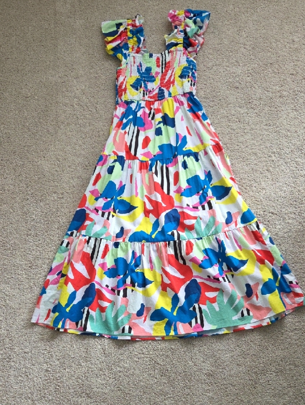 CROSBY by Mollie Burch Multicolor Floral Maxi Dress - Picture 3 of 4